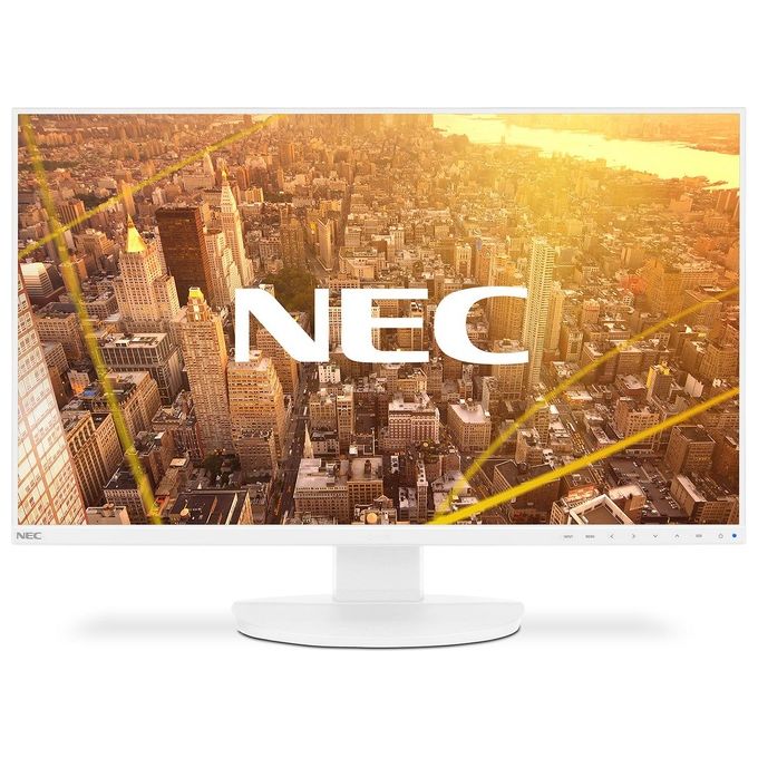 NEC Monitor 27" LED MultiSync EA271F 1920 x 1080 Full HD Tempo di Risposta 6 ms Bianco