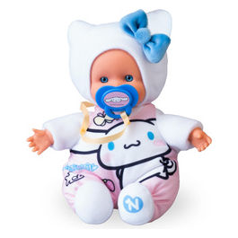 Mini Bambola Cinnamaroll 15cm Corpo Morbido NFNC2400 per Bambini +10 Mesi