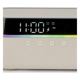 Cassa Bluetooth Lampada Rgb 15W Beige