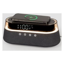 Cassa Bluetooth Lampada Rgb 15W Grigio