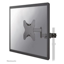 FL40-450BL12 Supporto Palo Ø28-50mm per Schermi 23-42" Nero