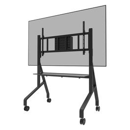 FL50-575BL1 Supporto Mobile da Pavimento per Schermi da 65-110" Nero
