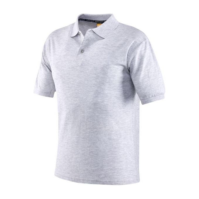 Image of Neri Polo Eco Grigio Chiaro Manica Corta S Verde Bay