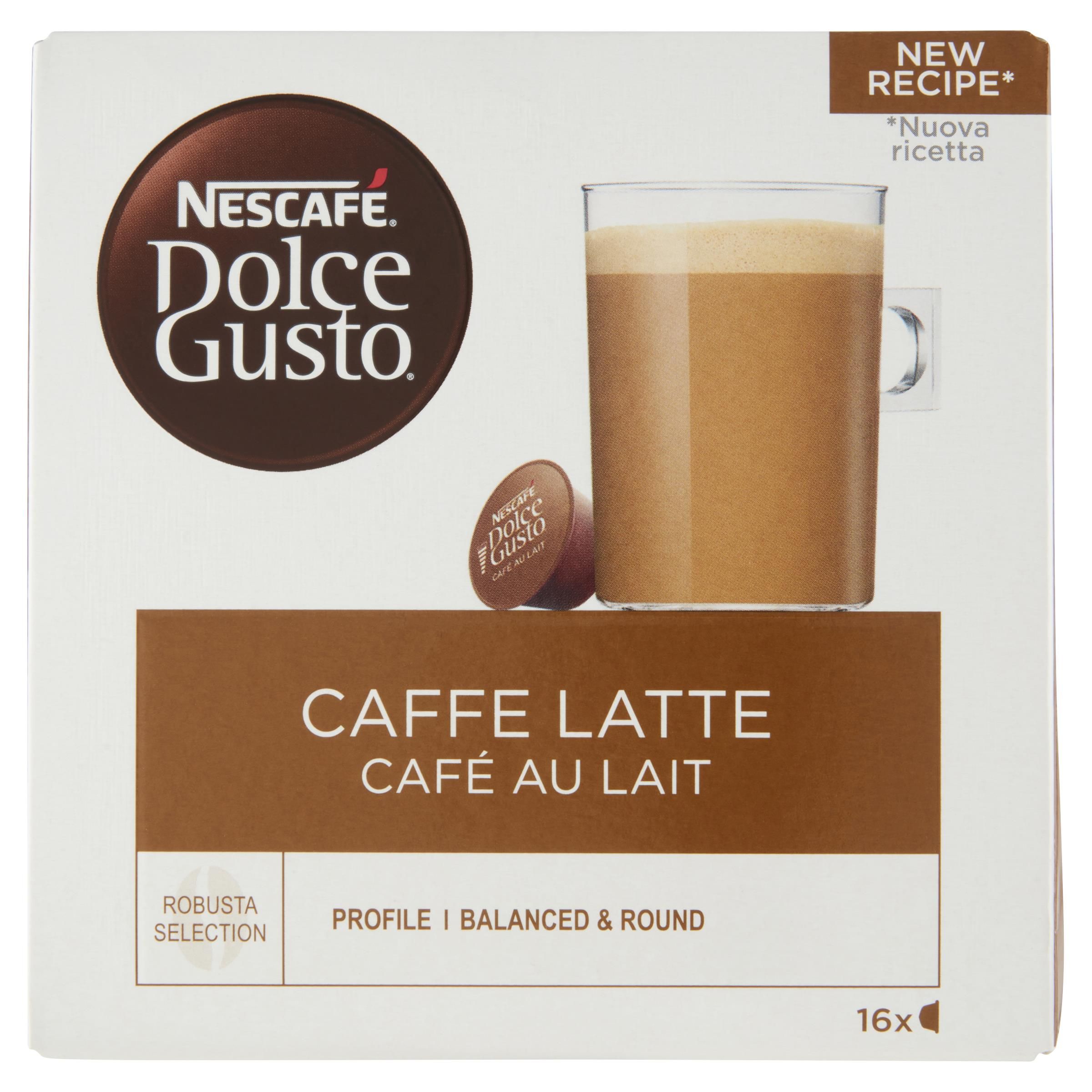 Nescafe Dolce Gusto Caffe Latte Confezione 16 Capsule
