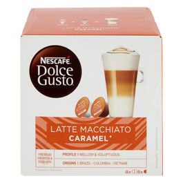 Nescafé, Latte Macchiato Caramello, 16 Capsule