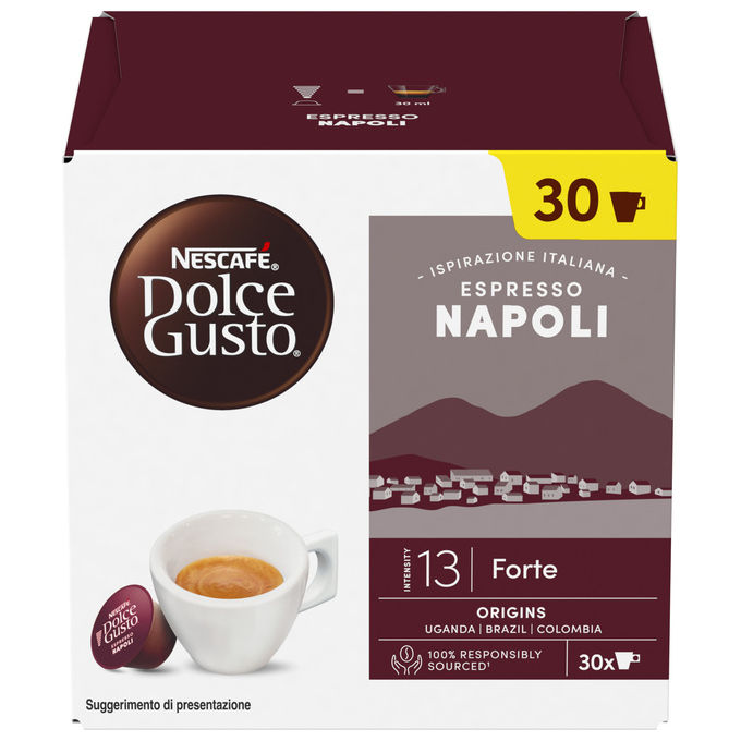 Nescafé Dolce Gusto Caffe' Espresso Napoli, 30 Capsule