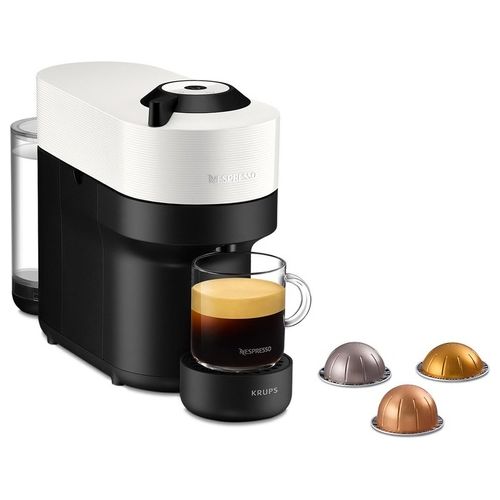 Nespresso Vertuo Pop XN9201K Macchina caffè di Krups Coconut White Sistema Capsule Serbatoio acqua 0.56 litri