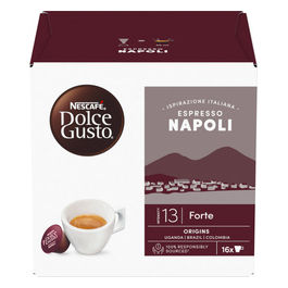 Nescafe Dolce Gusto capsule caffe Espresso Napoli intensita massima 16 pezzi