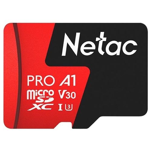 Netac P500 Extreme Pro MicroSDXC 64Gb V30/A1/C10 Up to 100MB/s con SD Adapter