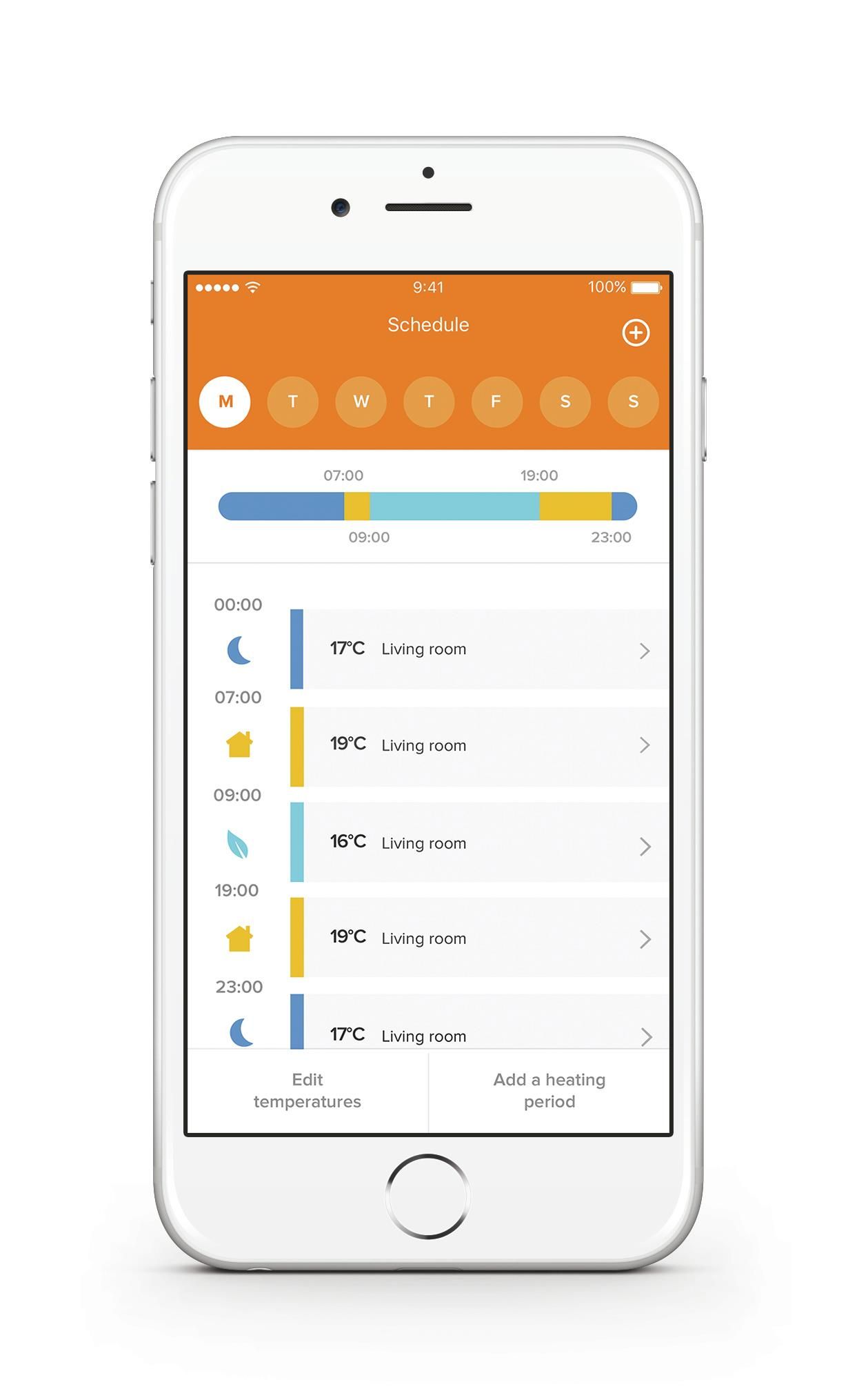 Termostato per smartphone