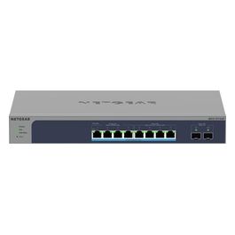 Netgear 10Port Switch 100/1000/10000 MS510TXUP 8-Port Multi-Gb/10G Eth Ultra60 PoE Smart Mngd