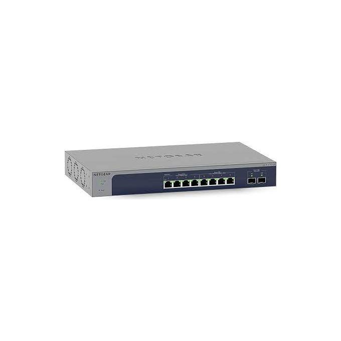 Netgear 10Port Switch 100/1000/10000 MS510TXM 8-Port Multi-Gigabit/10G Ethernet Smart Managed Pr