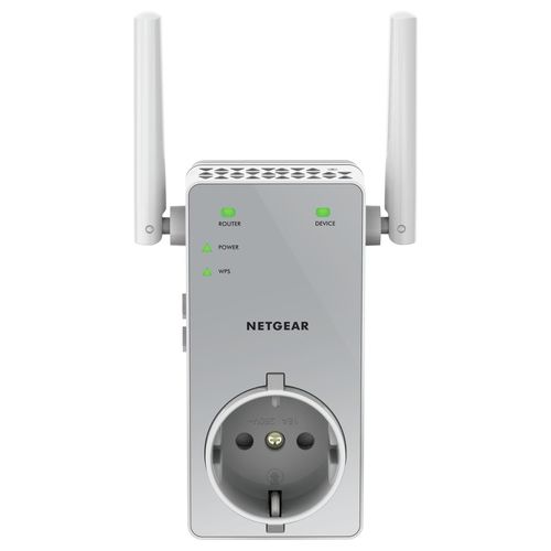 Netgear AC750 Wi-Fi Range Extender AC750 Mbps 1 Porta Fast Ethernet Bianco