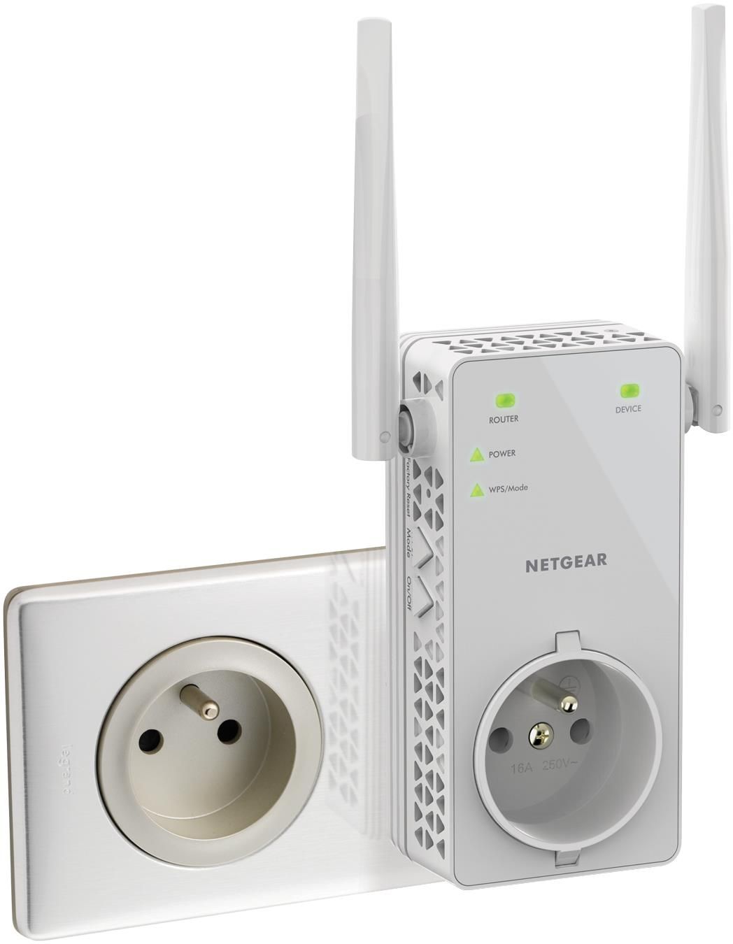 NETGEAR EX6130 Wi-Fi range extender 802.11a/b/g/n/ac doppia