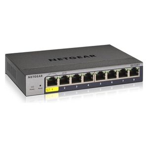 Netgear GS108Tv3 Switch Gestito L2 Gigabit Ethernet 10/100/1000 Grigio
