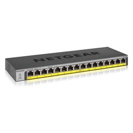 Netgear GS116PP Switch Unmanaged 16 x 10/100/1000 (PoE+) Desktop