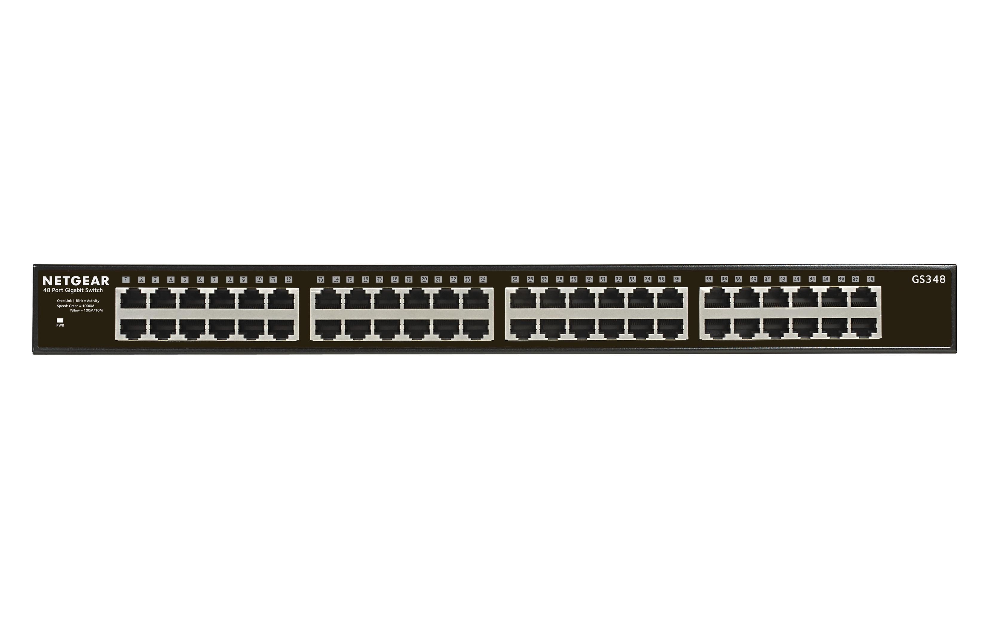 Netgear GS348-100EUS Switch Unmanaged
