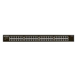 Netgear GS348-100EUS Switch Unmanaged, 48 Porte Gigabit, Rackmount, Grigio