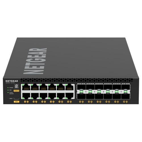 Netgear M4350-12X12F Gestito L3 10G Ethernet 100/1000/10000 1U Nero