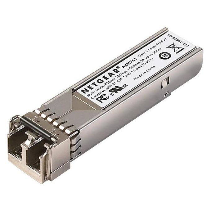 NETGEAR ProSafe AXM761 Modulo transceiver SFP+ 10 Gigabit Ethernet 10GBase-SR LC multi-mode fino a 300 m 850 nm ( confezione di 10 )