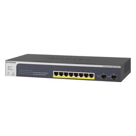 Netgear ProSAFE GS510TPP Switch L3 Lite intelligente 8 x 10/100/1000 (PoE+) + 2 x SFP desktop, montabile su rack PoE+ (190 W)