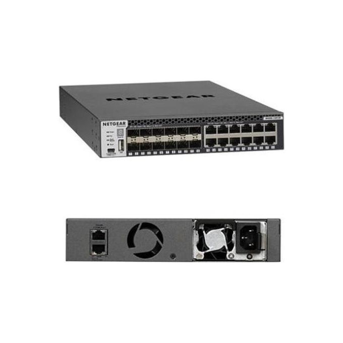 NETGEAR ProSAFE M4300-12X12F Switch L3 gestito 12 x 10/100/1000/10000 + 12 x 10 Gigabit SFP+ montabile su rack