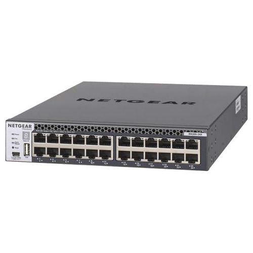Netgear ProSAFE M4300-24X Switch L3 gestito 24 x 10 Gigabit Ethernet + 4 x SFP+ a 10 Gigabit condiviso montabile su rack