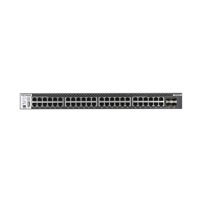 Image of Netgear ProSAFE M4300-48X Switch L3 gestito 48 x 10 Gigabit Ethernet + 4 x SFP+ a 10 Gigabit condiviso montabile su rack