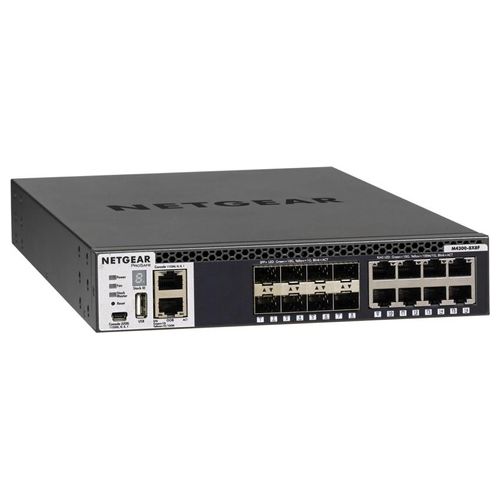 NETGEAR ProSAFE M4300-8X8F Switch L3 gestito 8 x 10/100/1000/10000 + 8 x 10 Gigabit SFP+ montabile su rack