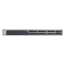 Netgear Prosafe Smart Switch a 28 Porte 10 Gigabit di cui 24 Rj45 a 100/1000/10000mbps e 4 Porte Slot Sfp a 10gbit