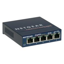 Netgear switch 5 porte lan gigabit l2 desktop metal case