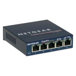 Netgear switch 5 porte lan gigabit l2 desktop metal case