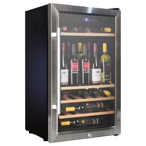 Vinum Design VD60SCSW Cantina da libera installazoine 60 Bottiglie 1 Temperatura Inox