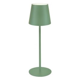 New Lampada da Tavolo Agata Verde Ricaricabile Luce Led Regolabile Waterproof
