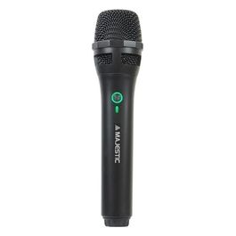 New Majestic MIC-601W Microfono senza Fili Wireless Uhf con Cavo