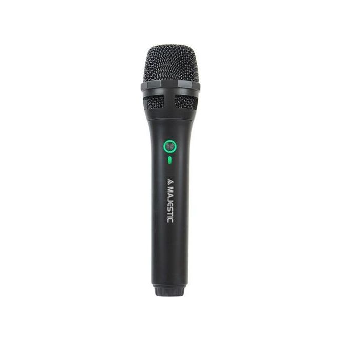 New Majestic MIC-601W Microfono senza Fili Wireless Uhf con Cavo