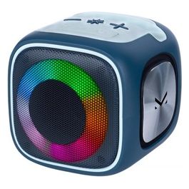 New Majestic Party Speaker Fire 3 Speaker 7W Bluetooth Luci Led Microfono a Filo