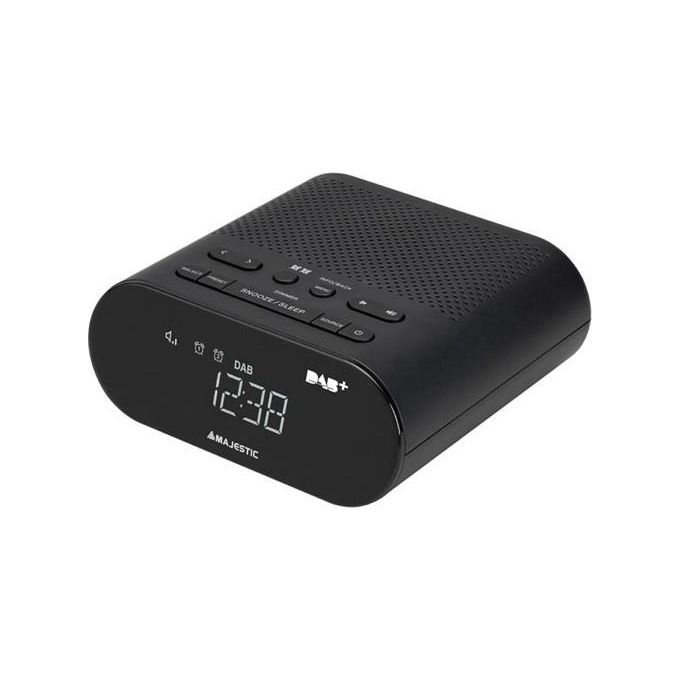 New Majestic Rs-116 Radiosveglia Dab Doppio Allarme