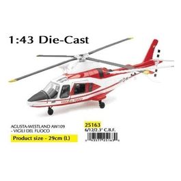 Sky Pilot Agusta Westland Aw 109  Vigili Del Fuoco 1:43