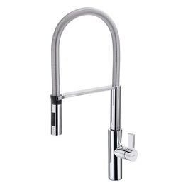 63930.21.018 Libera Miscelatore cucina con molla girevole 2 getti cromo
