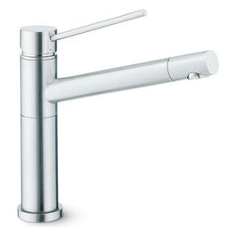 X-Trend Miscelatore Lavello Cromo Spazzolato con Bocca Girevole