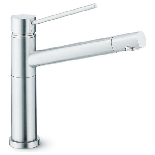 X-Trend Miscelatore Lavello Cromo Spazzolato con Bocca Girevole