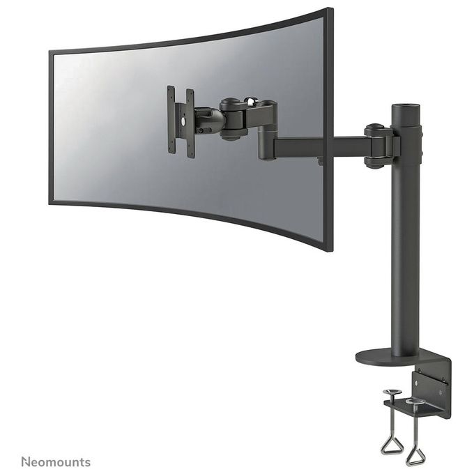 Neomounts FPMA-D960BLACKPLUS Braccio per monitor 10-49'' 3 snodi regolabile 20 Kg VESA 75x75 100x100 colore Nero