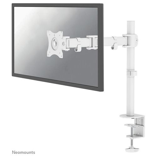 NewStar NeoMounts NM-D135WHITE Montaggio a scrivania per display LCD bianco dimensione schermo: 10-30"