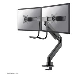 NeoMounts NM-D775DXBLACK Montaggio a Scrivania per Monitor Dimensione Schermo 10"/32" Nero