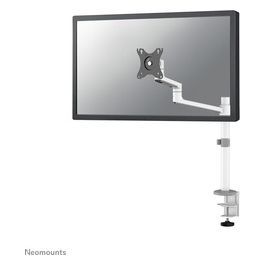 Neomounts Screen Desk Mount Supporto da Scrivania Full Motion per Schermi 17-27" Bianco