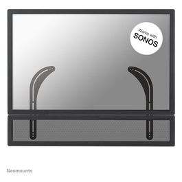 Supporto da Parete per Casse Acustiche Nero