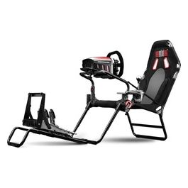 Gt Lite Sedia Gaming Racing Cockpit Cabina di Guida Pieghevole Nera
