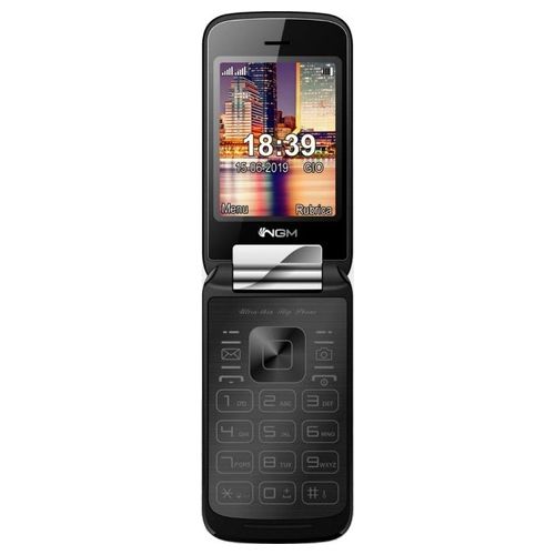 Ngm Prime cellulare dual sim con doppio display a colori Black