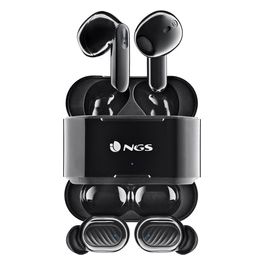 Ngs Artica Duo Cuffie Wireless In-Ear Musica e Chiamate Bluetooth Nero